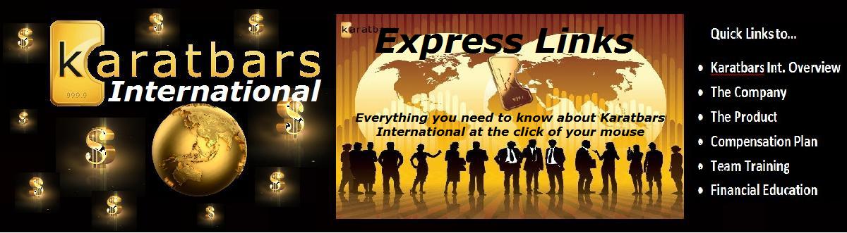 Karatbars International Express Links