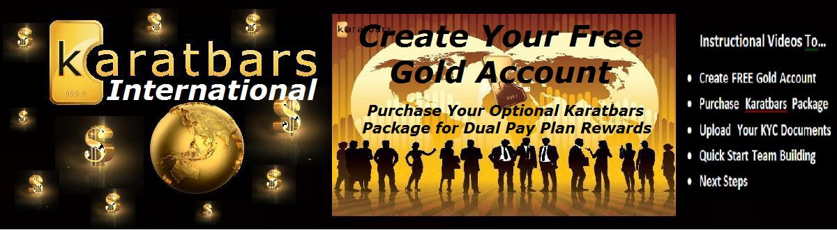 Karatbars International Video Tutorials for Free Gold Account