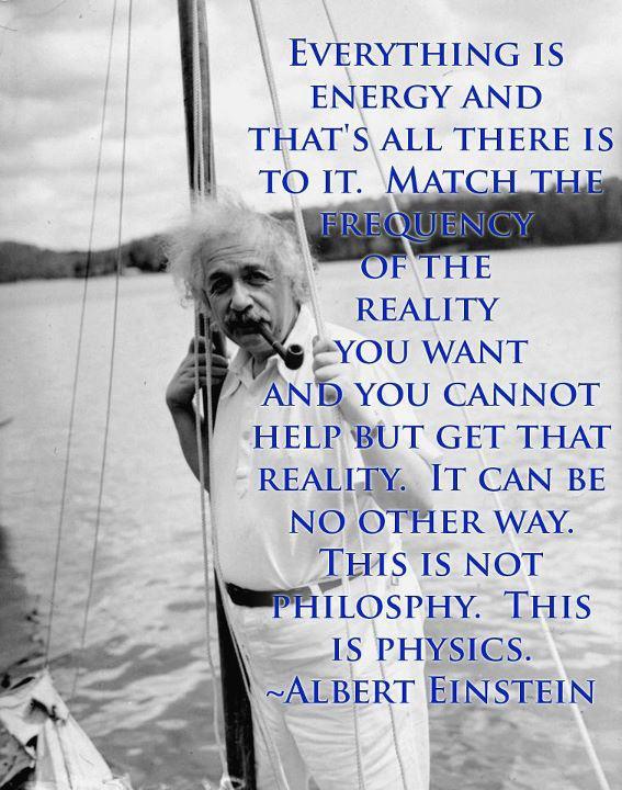 Albert Einstein on Energy, Physics and The Law of Attraction