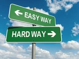 easy way or hard way